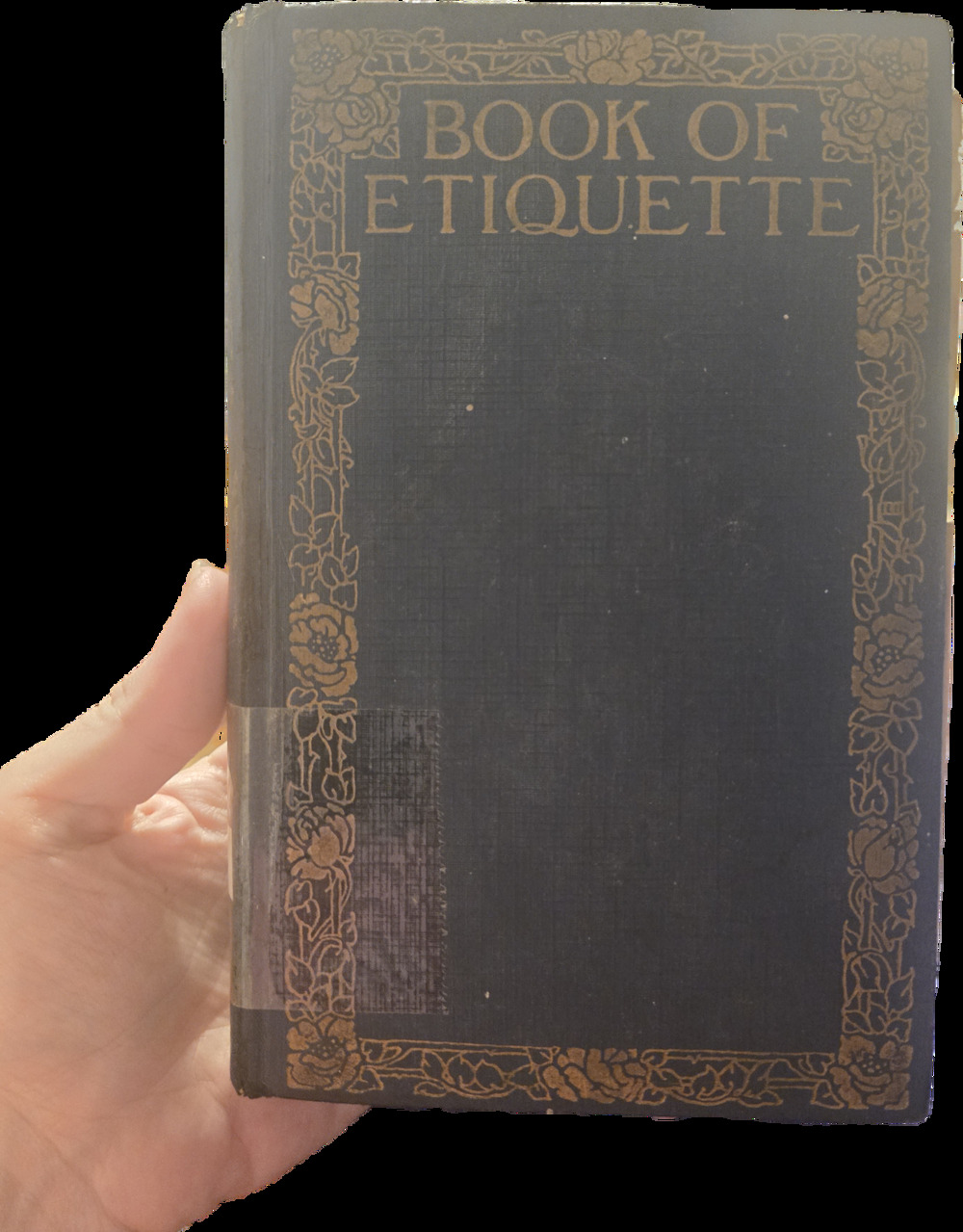 Book of Etiquette Volume II Lillian Eichler 1923 Vintage Hardcover Restore